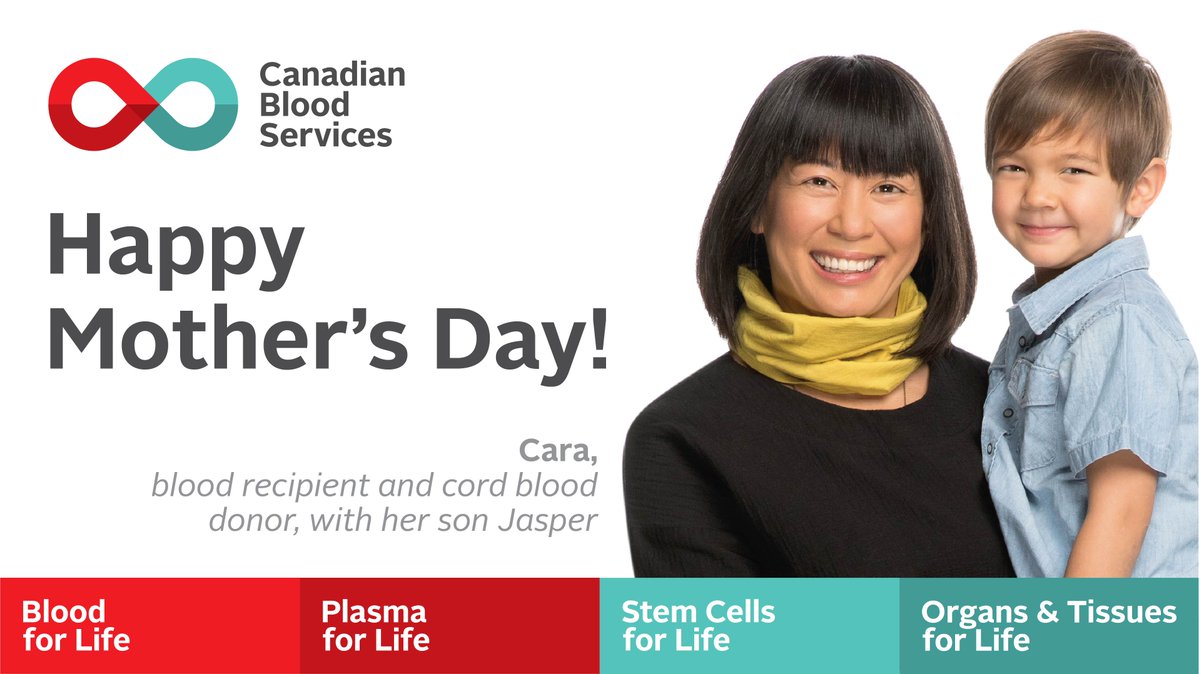 ThxMomStemCell's tweet photo. Thanks Mom Give Life 2021 
#givelife #thankmom #donateblood #cordblood #getswabbed #register @CanadasLifeline 
Help patients in need through registering as potential stem cell, organ/tissue, cord blood, blood or plasma donor! Honour Mom through giving life to others! https://t.co/JumJwBkYwj