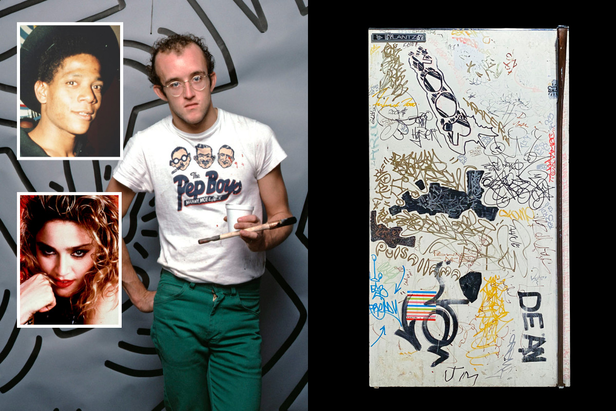 Inside the story of Keith Haring's fridge, at auction with Madonna's 'tag'