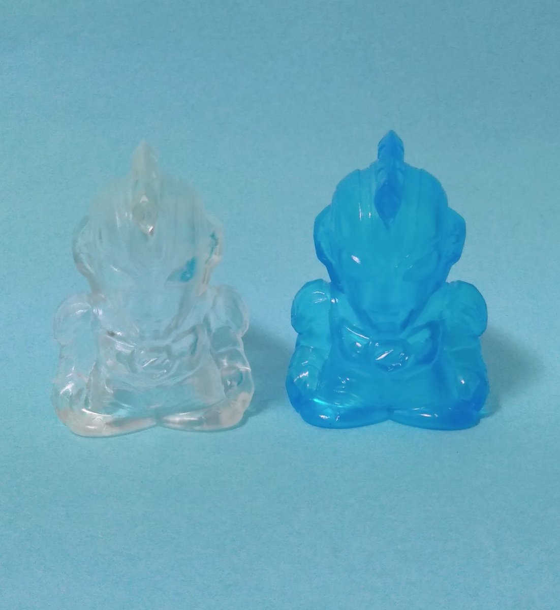 ウルトラマン指人形　ブルークリア版 レア ウルトラマン 指人形 ブルークリア - メルカリ