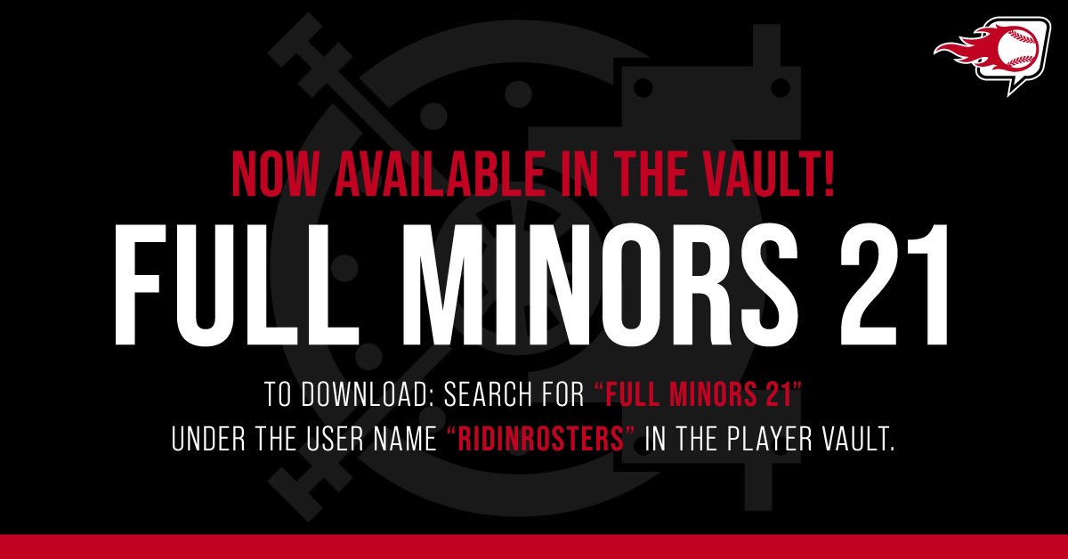 RidinRosters's tweet photo. 💥Now Available In The Roster Vault!PSN-RidinRosters Also 30 AAA Stadiums Available in Stadium Vault Under PSN-FullMinorsAAA💥⚾️🏟 https://t.co/p9EFkI53JW