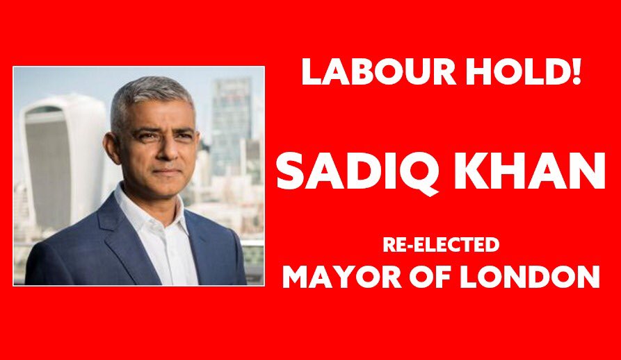 We are over the moon that <a href="/SadiqKhan/">Sadiq Khan</a> has been re-elected as our Labour Mayor of London!! 

We are looking forward to working with him over the next three years to deliver for all Londoners, as our capital recovers from the pandemic. 

Huge congratulations Sadiq! 🌹🎆👏🍾🏆