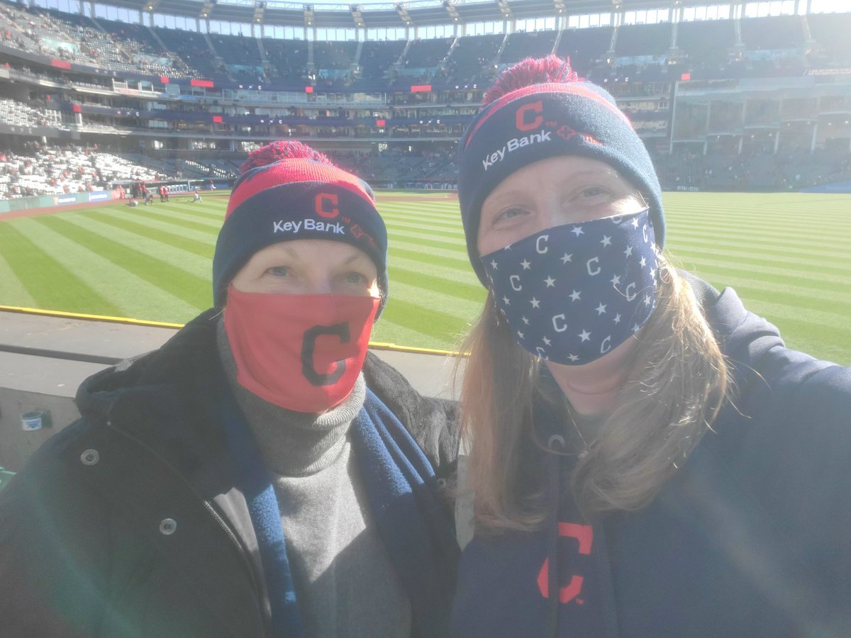 GeeRope's tweet photo. Let's go Tribe! #OurCLEMasks #BattleofOhio #HappyMothersDayWeekend https://t.co/XQRvOUAezw