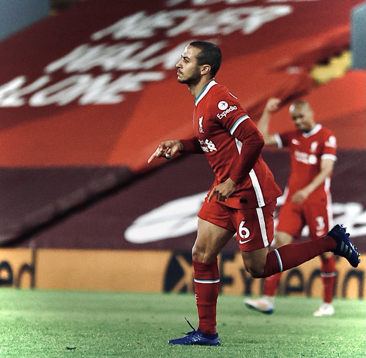 first in Red 😍 #YNWA