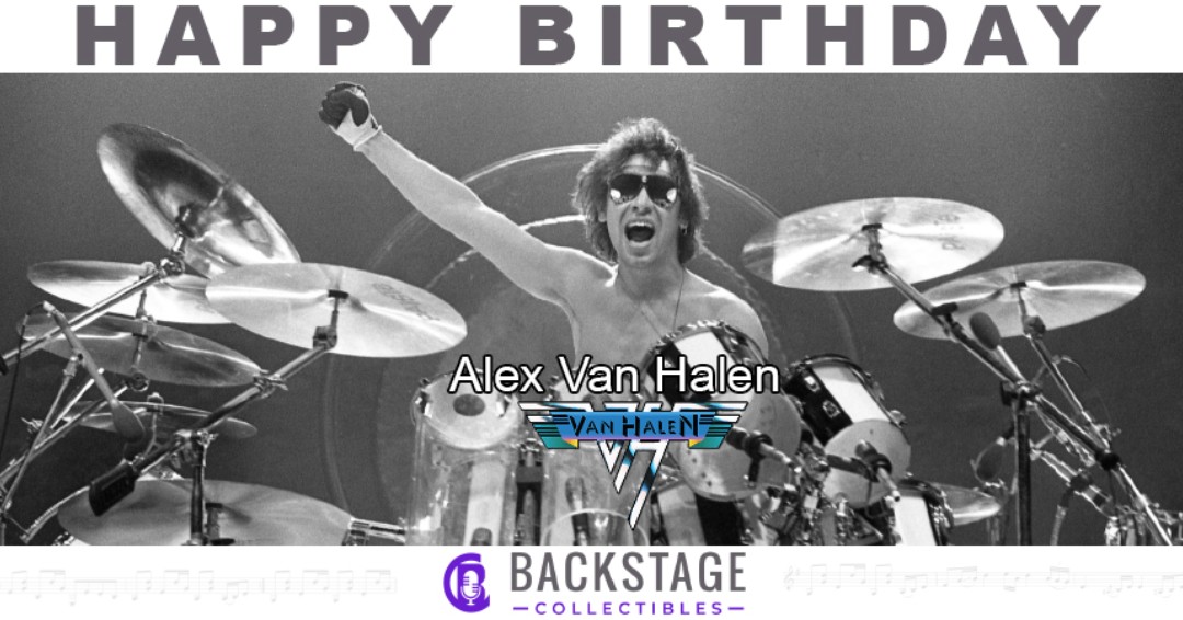 Happy birthday to the great Alex Van Halen!     