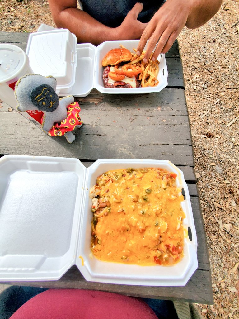 Navajo tacos and cowboy burgers. Okay I see you Frank's Eats and Sweets.