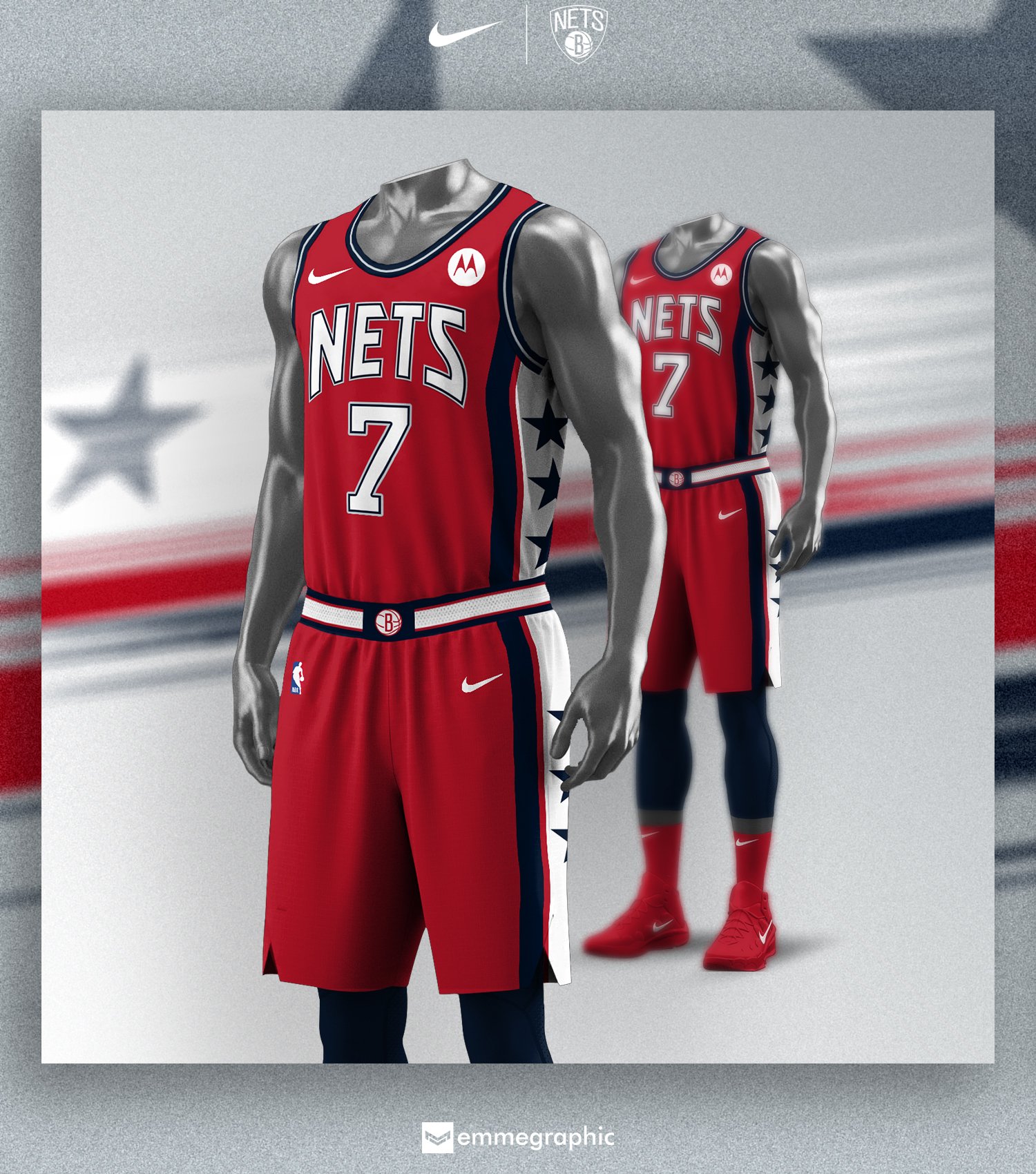 VN Design - #BrooklynNets alternate home jersey concept.