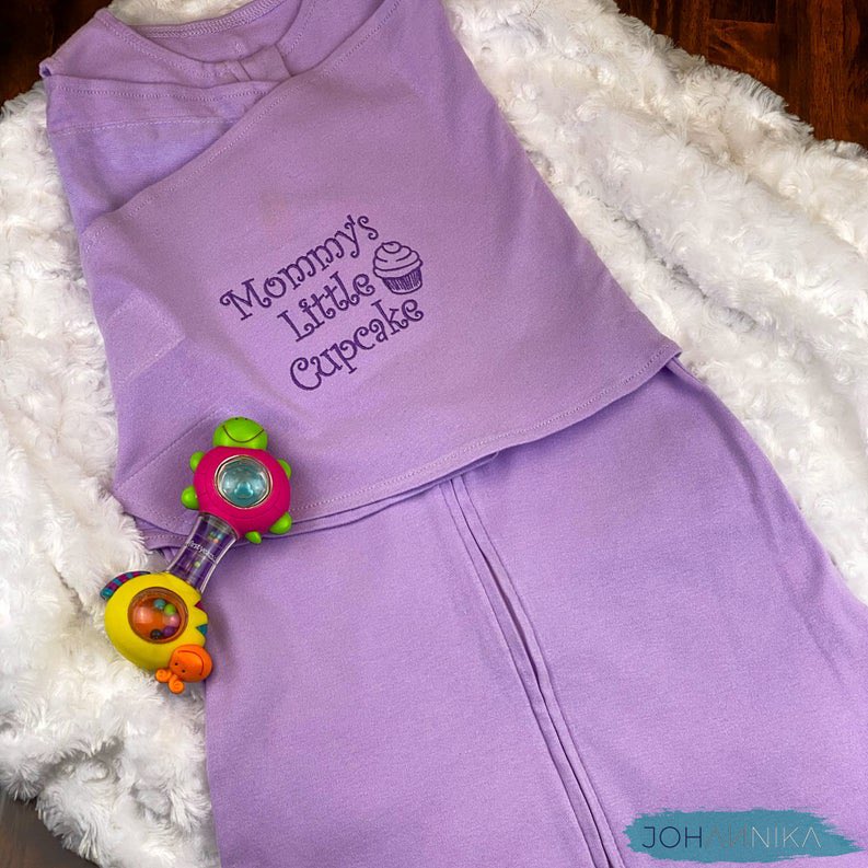 purple swaddle