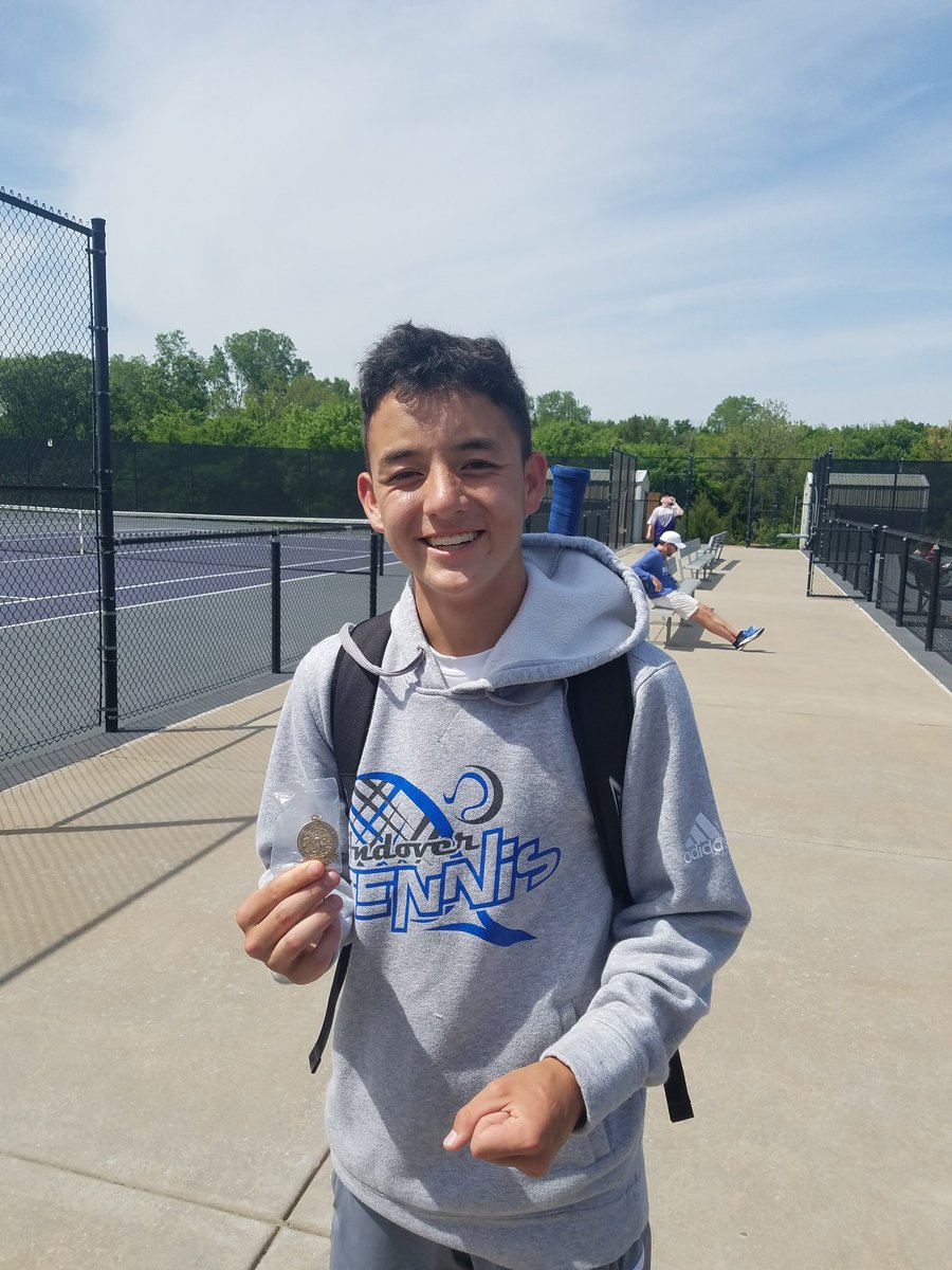 Paul Jittawait finished 5th today in singles at the Ark City 5A regional and qualified for state this Friday and Saturday at Maize South! #ahstrojanfam