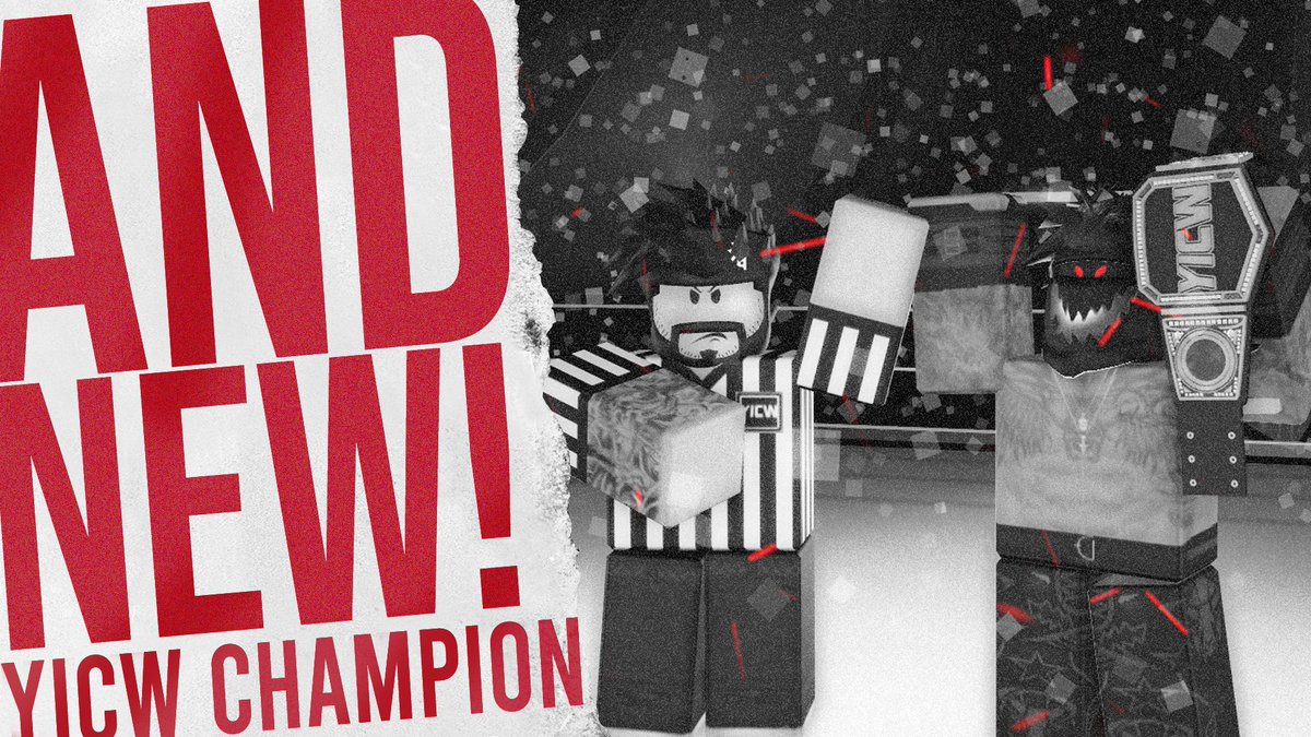 YICWNetwork's tweet photo. 🌴 YICW : MONEY IN THE BANK RECAP 🌴
EARLIER Tonight! @CyxnLxgicRBLX accomplished his goal and def. #RidgeDillion & #ChrisApoth 5-4-2 for the YICW World Championship!
How will this shake thing's up for MONDAY NIGHTS?
#YICWMITB https://t.co/tfOAiseZGT