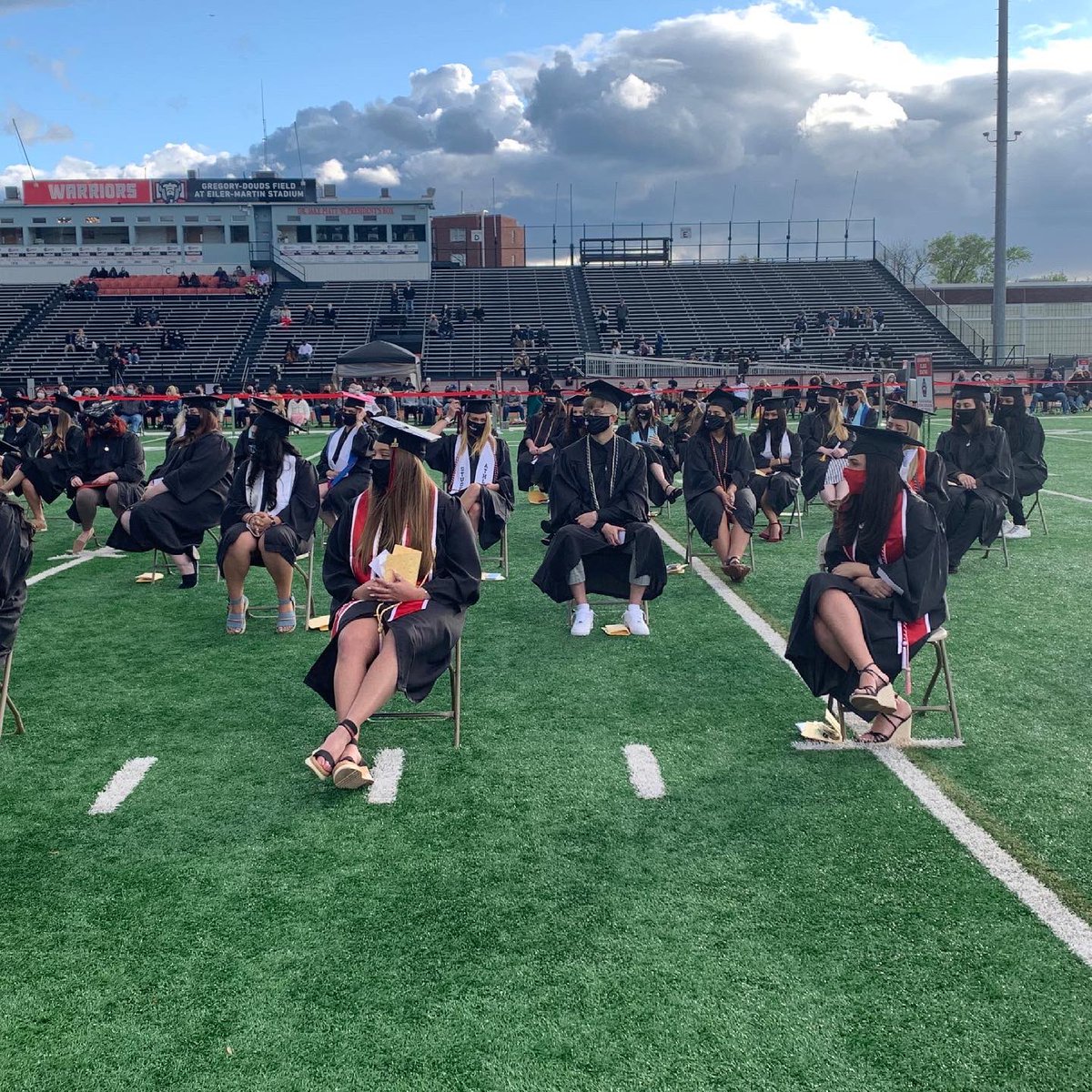 ESUniversity's tweet photo. This evening we celebrate The College of Education Class of 2021 #ESUGrad 🔴⚫️🎓 https://t.co/KiFLQnKD9w