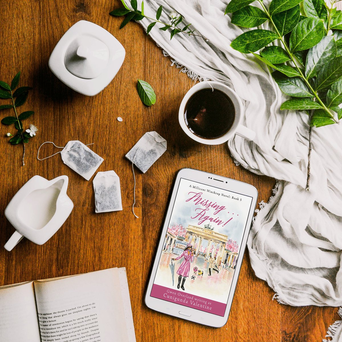 gwenoverland's tweet photo. A new case to solve, a new villain to capture. Ebook: https://t.co/7pUc6Kh2nW
Print: https://t.co/8WE3RmcZdM
#millicentwinthropnovels #cunigundavalentine #gwenoverlandauthor #missingagain #holmeswatson https://t.co/VAOTgHBb2Q