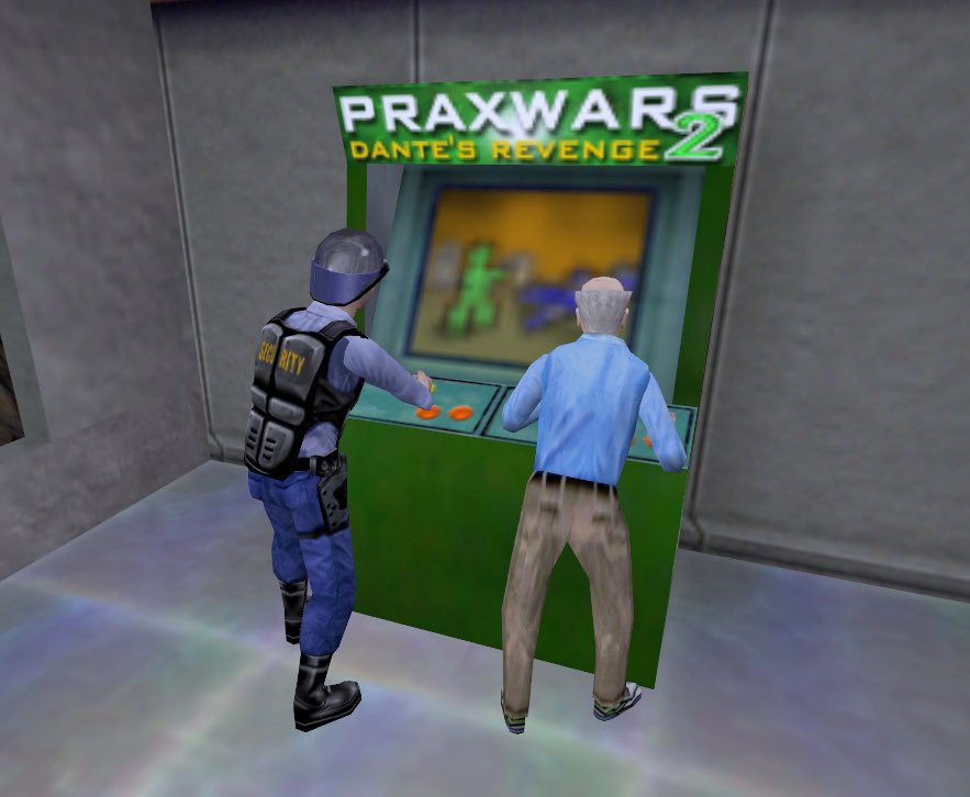 FakeVGDatabase's tweet photo. Prax Wars 2: Dante’s Revenge

Half-Life: Blue Shift (2001) https://t.co/QV7tPUiuYf