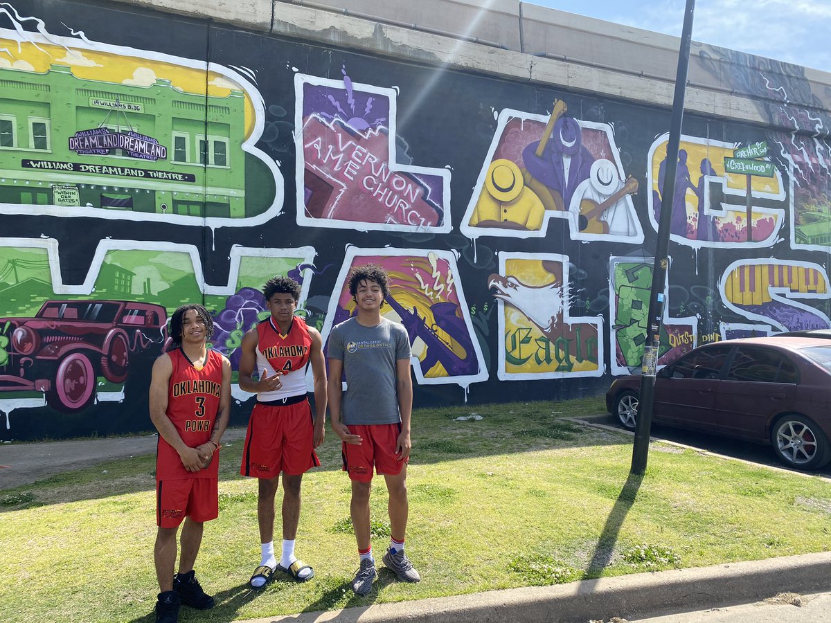 Always a blessing when we travel to also have the opportunity to learn/educate. #TulsaGreenwooddistrict