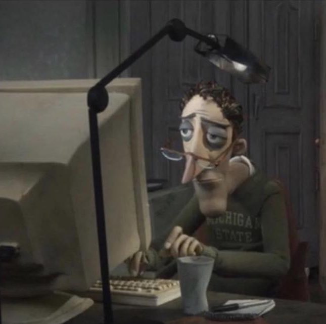 lovecrybabymm's tweet image. me in 45 minutes of class / me watching k-12 (the film)