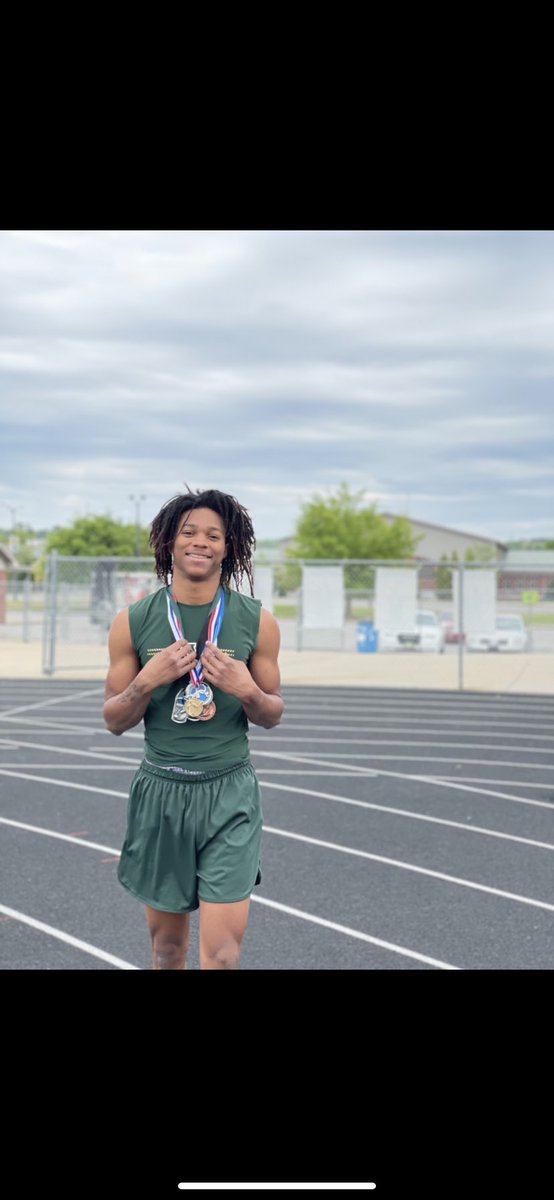 TreMitchell14's tweet photo. Blessed to go to state for 2 of my events! 400 meter dash and High jump!💪 @AdairsvilleA @AHS_Recruits  @AHSTigers306 https://t.co/1oZQRvN06B