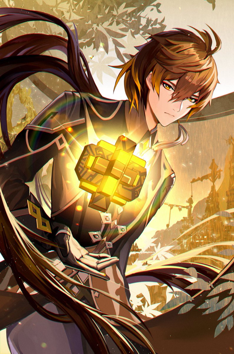 Wwwity's tweet photo. #GenshinImpact  #genshin  #钟离 #zhongli 璃月港的回忆 https://t.co/bw1ISqXOWL