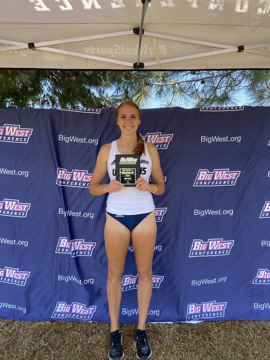 It’s official! Sydney Holmes finishes 3️⃣ at <a href="/BigWestSports/">The Big West</a> Multi Championships!! 
Sydney comes away with an overall PR of 4698 and 2 additional PRs in the High Jump and Shot Put #goags