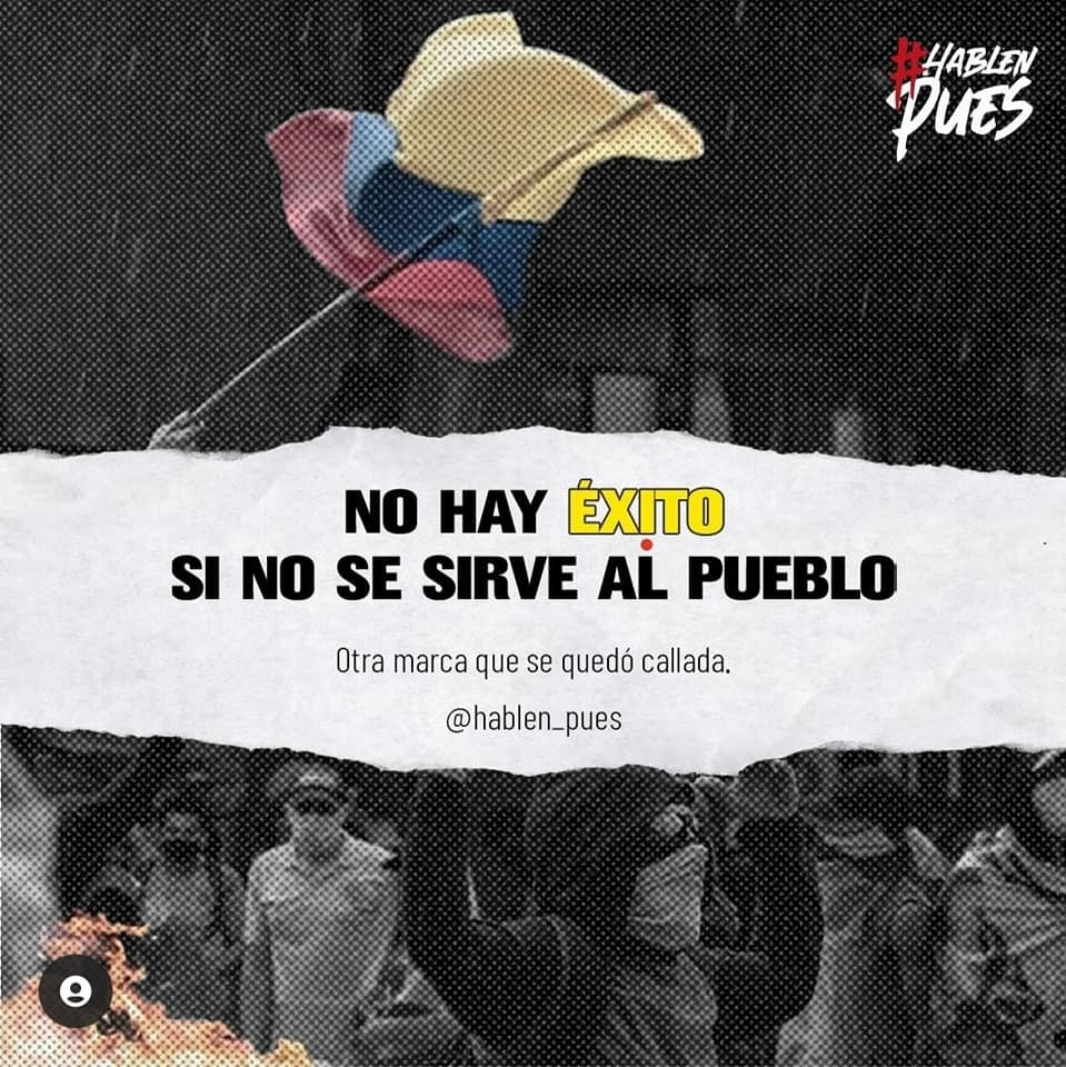 COLOMBIADIFUNDE's tweet photo. #Hablenpues La campaña contrapublicitaria de algunas de las marcas mas grandes de Colombia que no hablaron sobre el Paro.
Abro hilo👉
-
#YaNoMas #ParoNacional7M #USME #Colombia #CaliResiste #Medellin #Antioquia #PastoResiste #BOGOTA #Pereira #CaliSOS #LUCAS #copaamerica2021 https://t.co/yALgGD1JoW