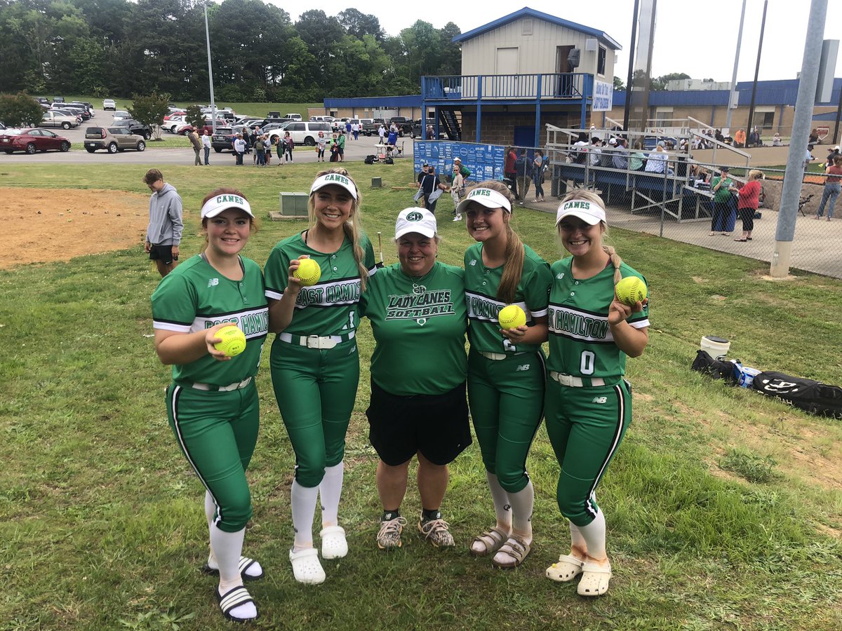 East Hamilton High Softball (@ehamiltonsoftb1) on Twitter photo 1st District Tournament game in the books. Way to go ladies!@syerra_rogers <a href="/EmmaSamReed33/">Emma Sam Reed</a> <a href="/hixson_grace/">Grace Hixson</a> and Ashlynn Watkins today’s 💣squad 1st District Tournament game in the books. Way to go ladies!@syerra_rogers <a href="/EmmaSamReed33/">Emma Sam Reed</a> <a href="/hixson_grace/">Grace Hixson</a> and Ashlynn Watkins today’s 💣squad