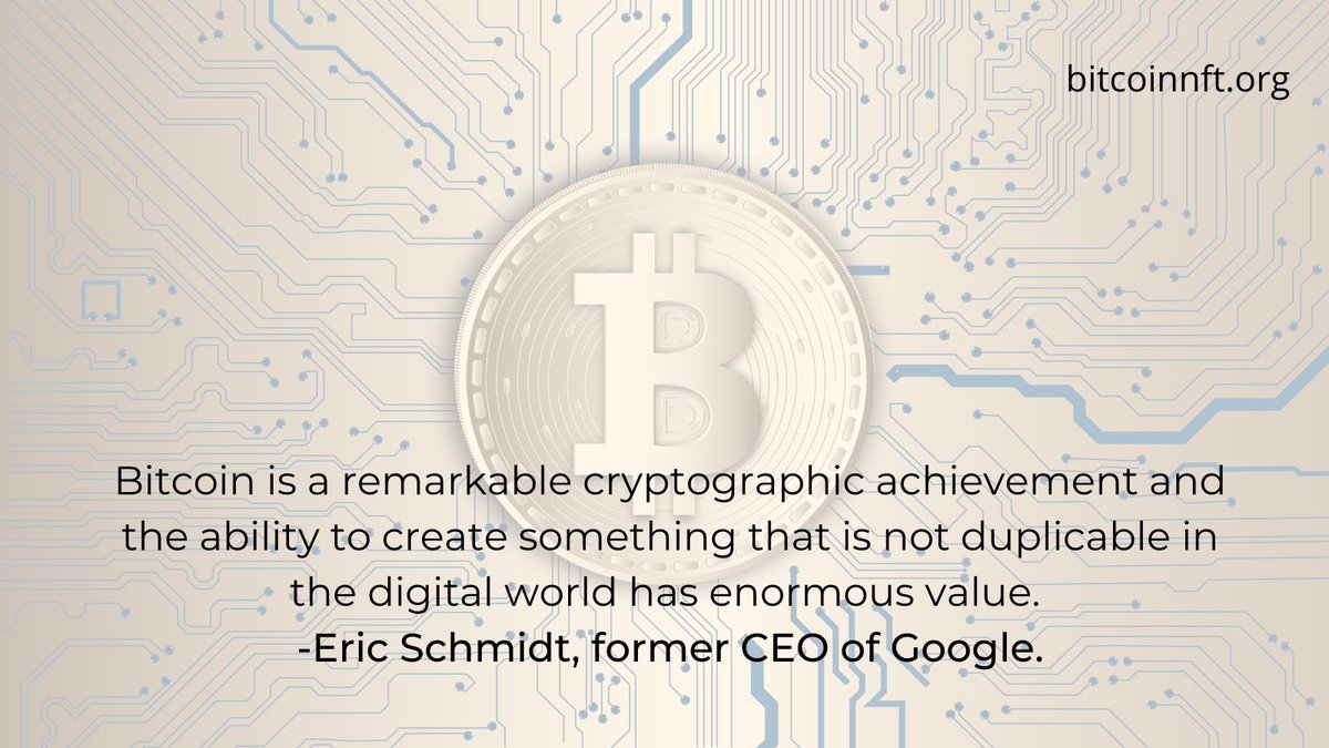 Bitcoin NFT tweet media