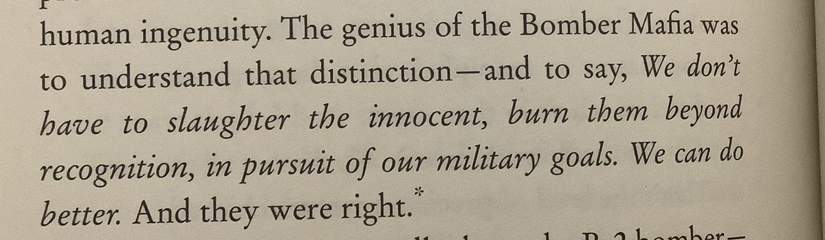 1/ Malcolm  @gladwell concludes his new book celebrating the coming of humane war as an unalloyed good (after a well-told story of how those who imagined it failed in the early going only to triumph in the long run).