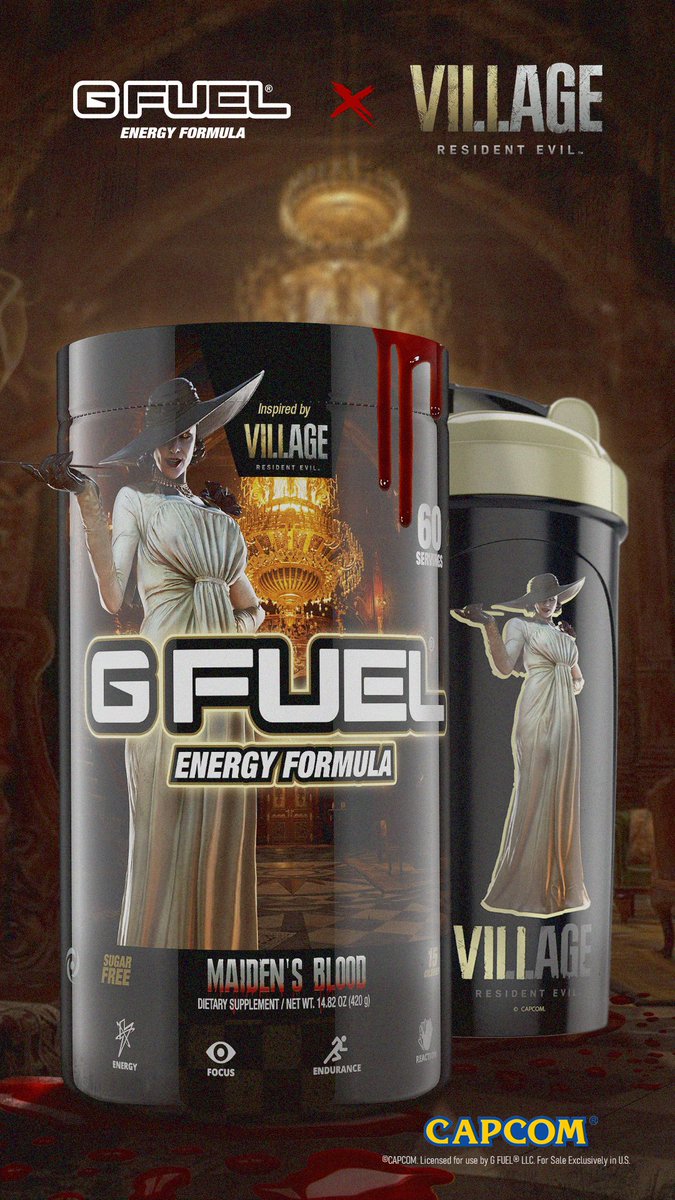 G Fuel On Twitter In Honor Of Mothersday Tomorrow We Ll Be Selling The Remainder Of Our Super Tall Super Limited Edition Gfuel X Revillage Maiden S Blood Bundles Tomorrow 3pm Et Ya Snooze Ya Lose
