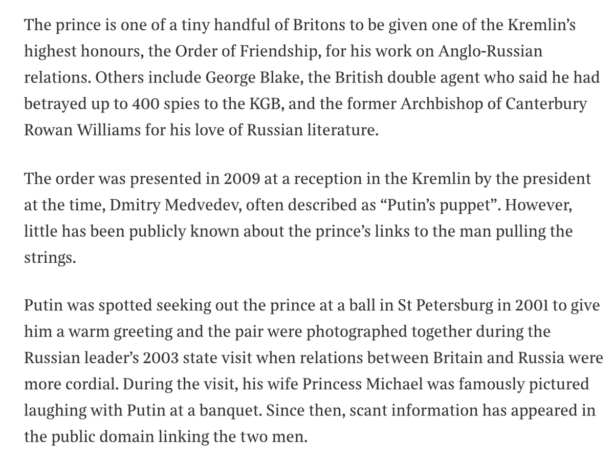 The Prince appears to be quite the KGB favorite.