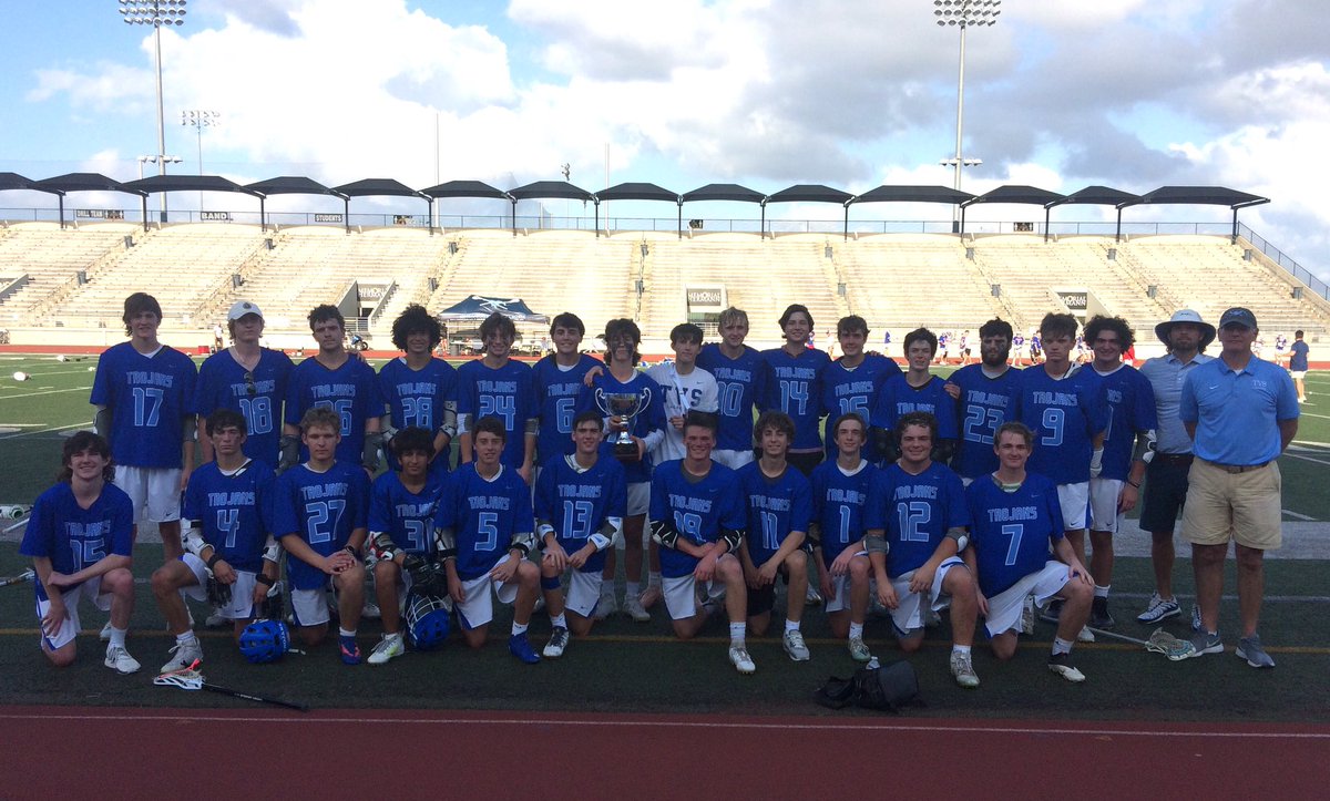 TVSathletics's tweet photo. Trojans play tough, fell 10-5 in the final. Trojans finish state runners-up. Proud of the team!  #BeTrojansToday https://t.co/sY1SOptLAc