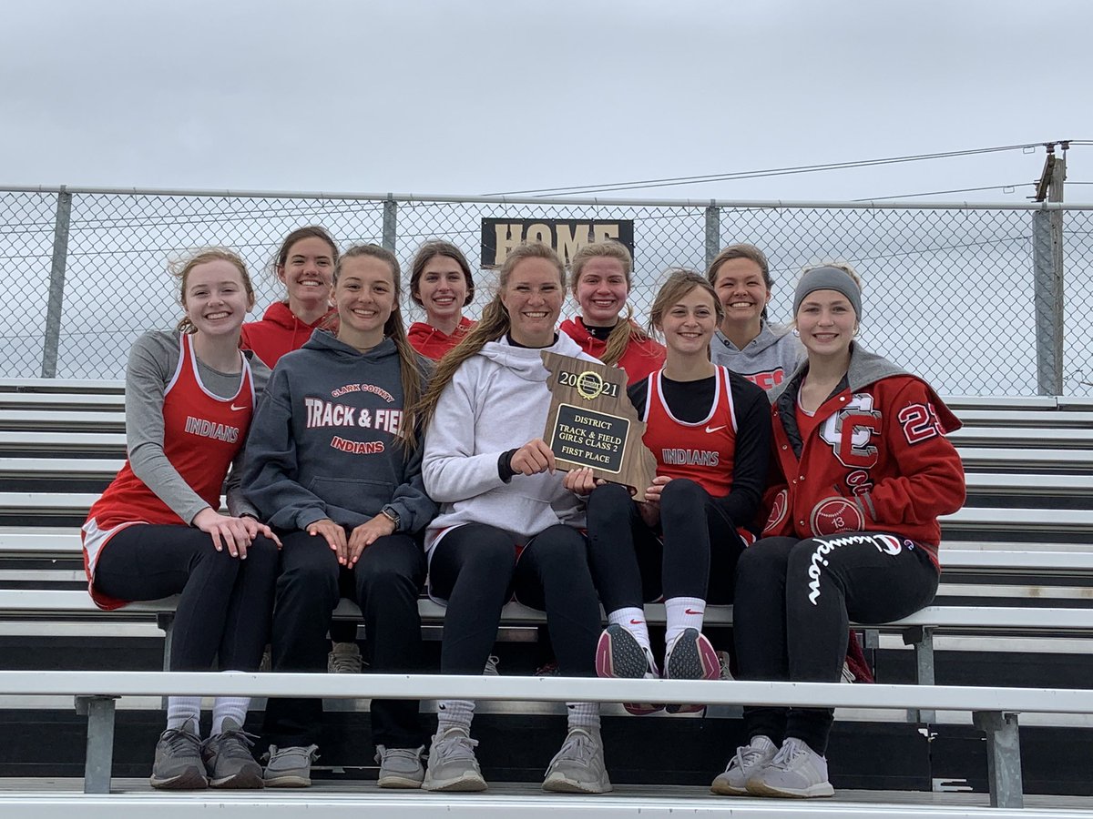 Congratulations to the Clark County Lady Indians, District Champions!