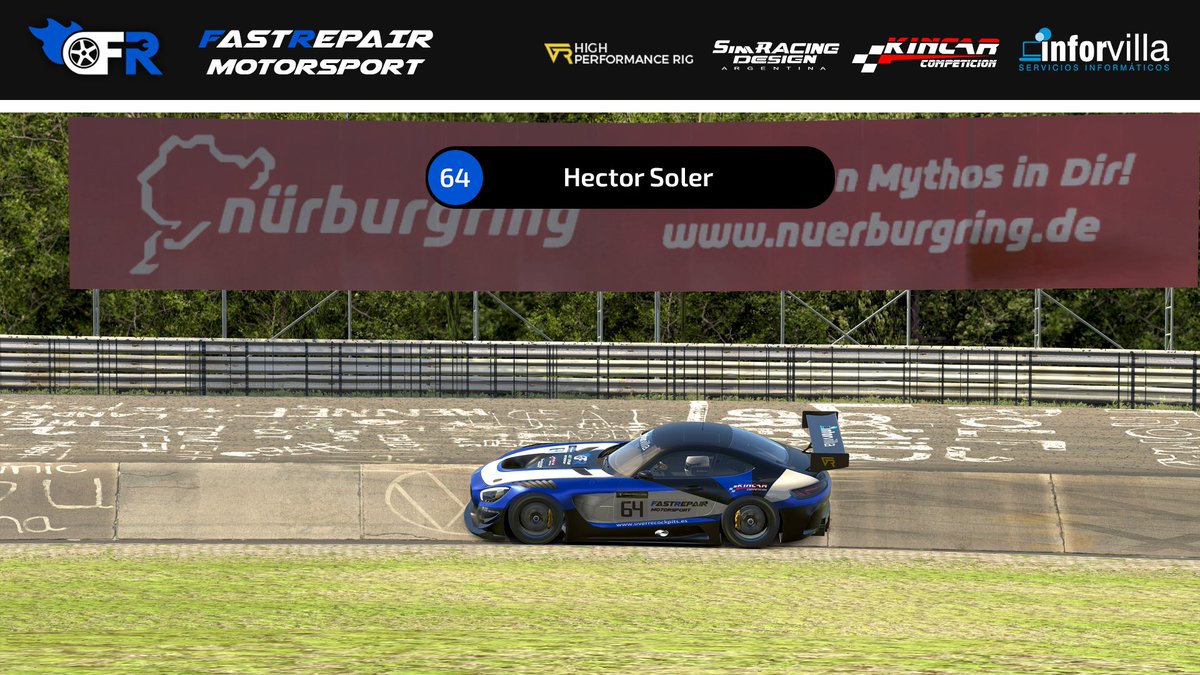 Hoy tenemos el gran placer de anunciar la incorporación de Héctor Soler (<a href="/hsolerfont/">Hector Soler Font</a>) a FastRepair Motorsport.

¡Bienvenido Héctor!