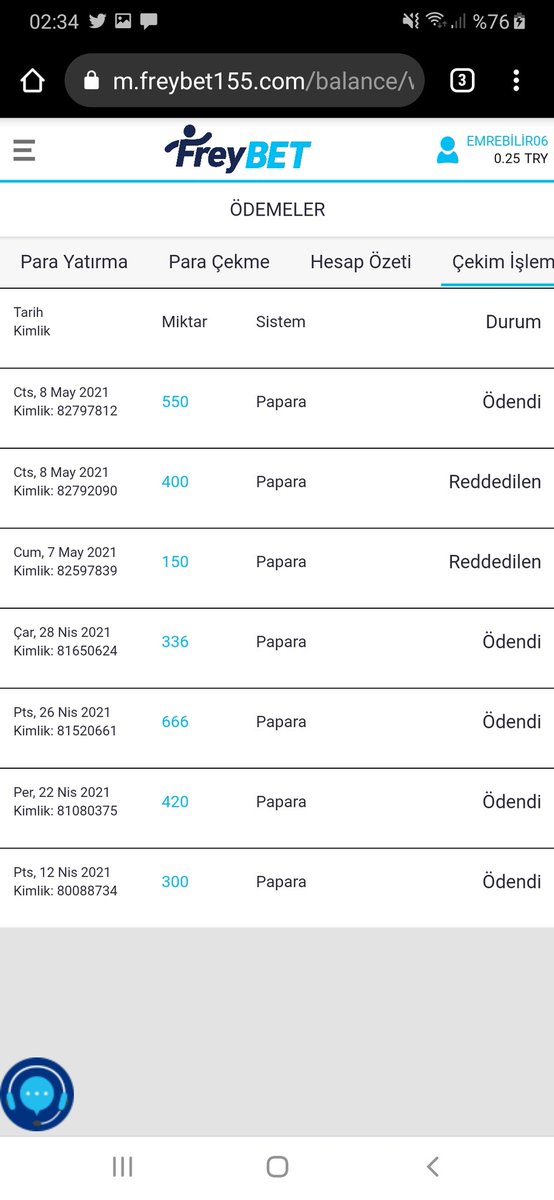 Emrebilir06
550 tl 
15 dk da ödendi teşekkürler
<a href="/FreyGiris/">Frey</a>