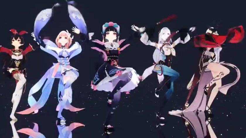 Kokomi_lovesyou's tweet image. // OMG ONGSVABA NEW GIRL GROUP?!?!