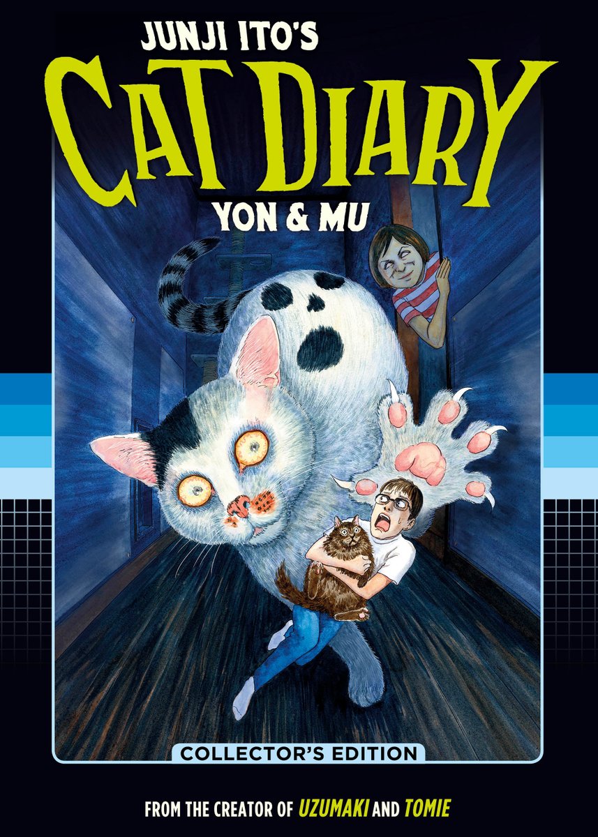 also, juuuuust in case you haven't read Junji Ito's manga from other publishers, there's a new edition of Junji Ito's Cat diary coming soon fr.  @KodanshaManga  https://kodansha.us/series/junji-itos-cat-diary-yon-mu/ plus Dissolving Classroom fr. Vertical  https://kodansha.us/series/dissolving-classroom/