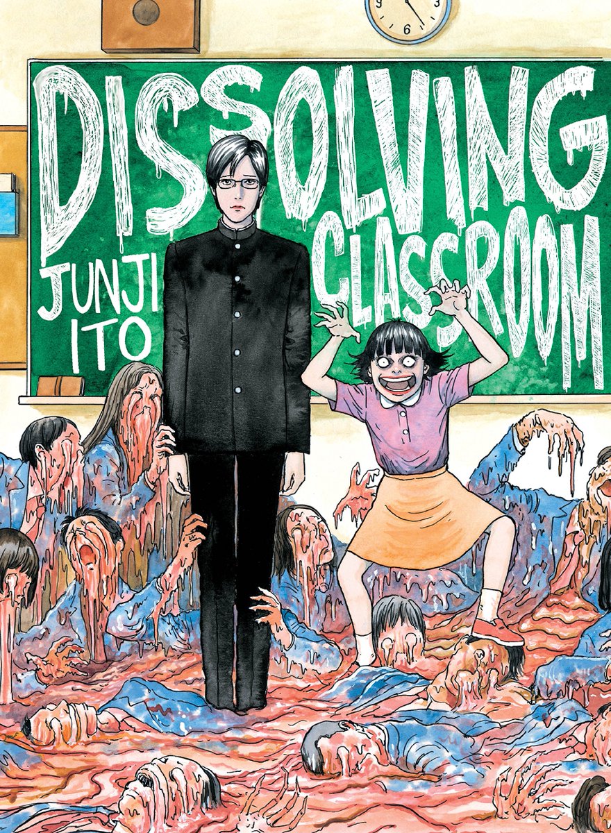 also, juuuuust in case you haven't read Junji Ito's manga from other publishers, there's a new edition of Junji Ito's Cat diary coming soon fr.  @KodanshaManga  https://kodansha.us/series/junji-itos-cat-diary-yon-mu/ plus Dissolving Classroom fr. Vertical  https://kodansha.us/series/dissolving-classroom/