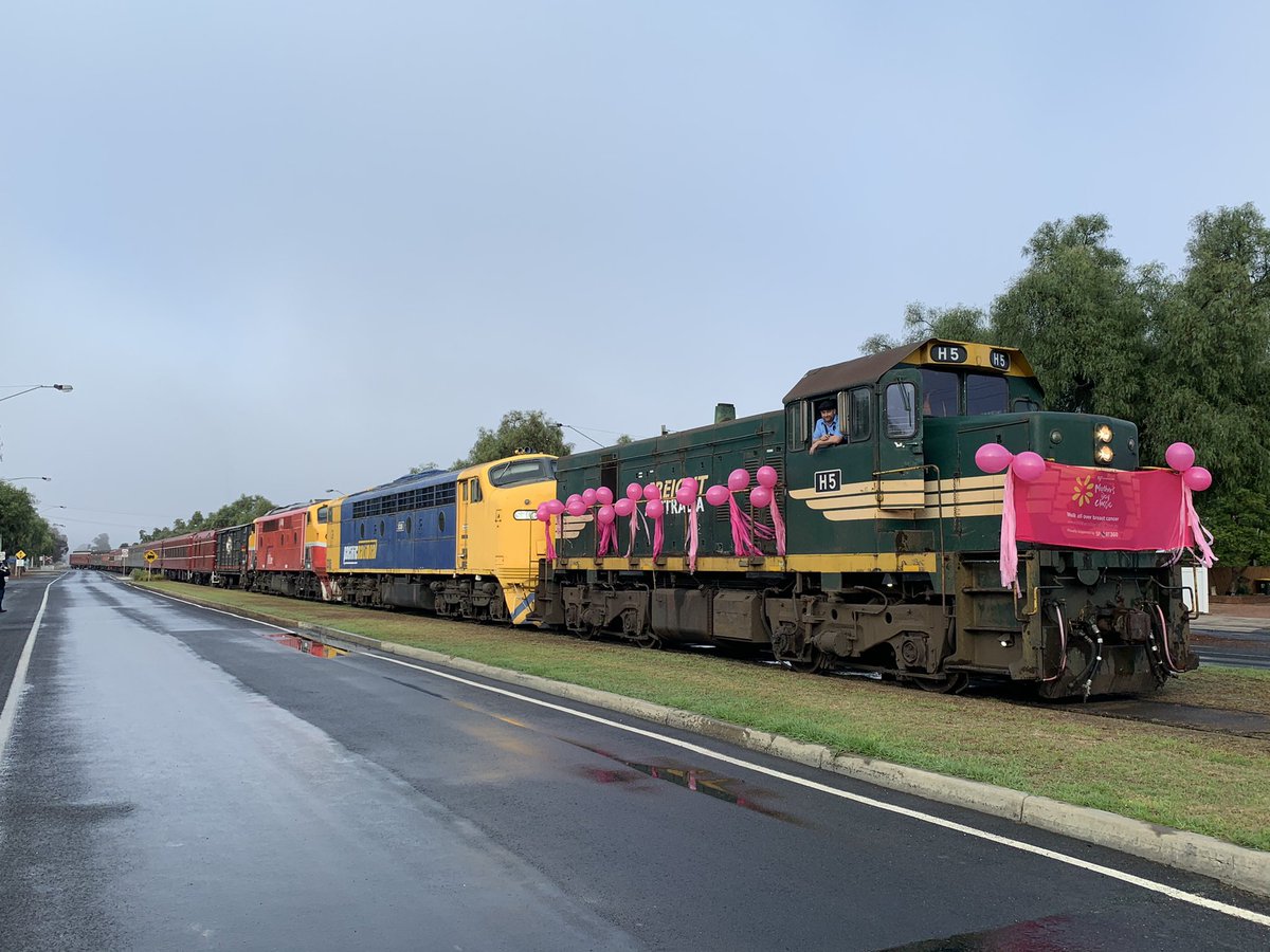 707_operations's tweet photo. All aboard at the #start of the #MothersDay2021 #classic #Whycheproof #Victoria @bakeonbroadway @MtWycheCup @AliCupper @FionaPattenMLC @JacintaAllanMP @JaalaPulford @BenCarrollMP #springst #TrainDay https://t.co/dbw7H2kehj
