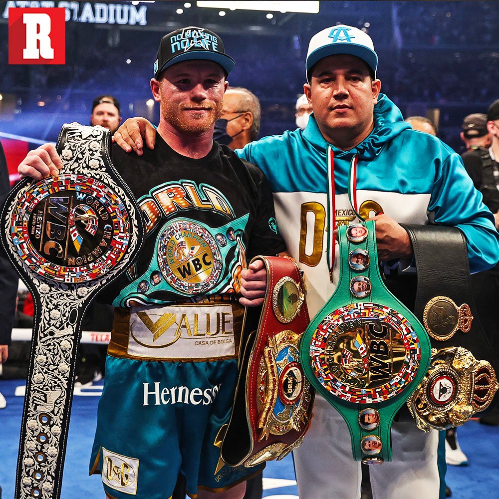 record_mexico's tweet photo. EL MEJOR LIBRA POR LIBRA

Estamos en la era del Canelo Álvarez. No hay más.

- Campeón CMB
- Campeón AMB
- Campeón OMB
- Mejor boxeador del mundo
- Récord de asistencia

No digas nada y solo deja tu ❤️

¡De México para el mundo!

#CaneloSaunders https://t.co/bBiTrNB4bg