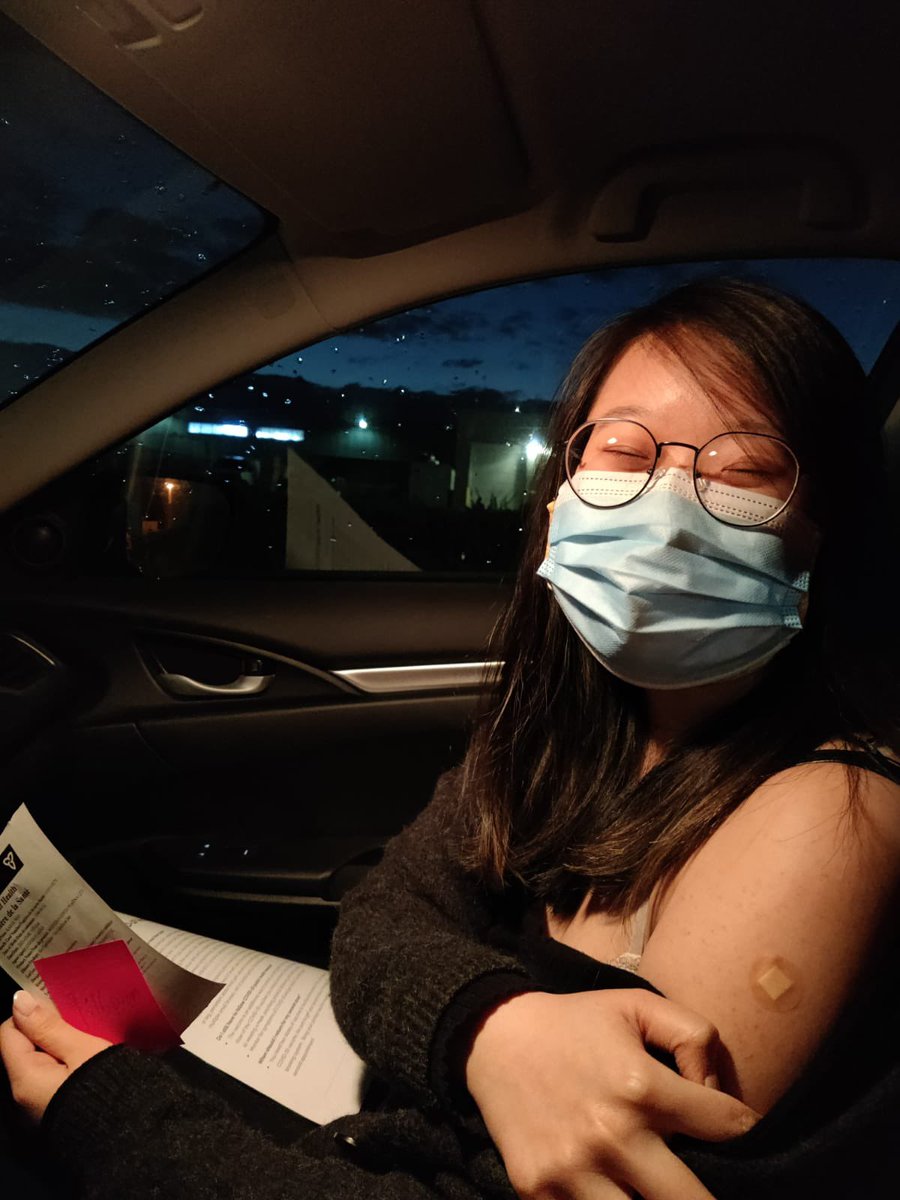 volkngo's tweet photo. Got vaccinated today thanks to @VaxHuntersCan &amp; @BIC_BSIA!! Every single person we encountered was soooo nice and made the wait in the rain completely worth it! 10/10 would come back in 4 months https://t.co/FIrgepXQAf