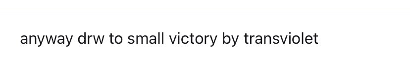 ✊