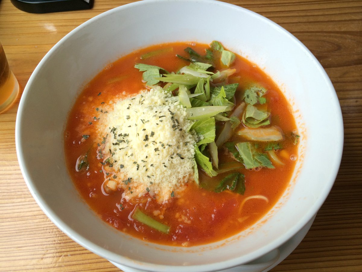 ziggyuk4's tweet photo. たった今、とまとラーメン食べた🍜　　
美味しかった🙄 https://t.co/gjX5GQhwNb