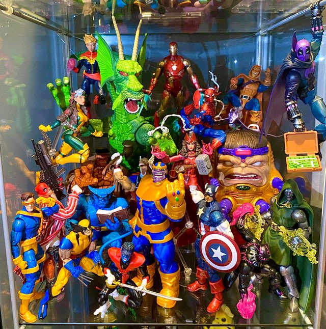 marvel legends display