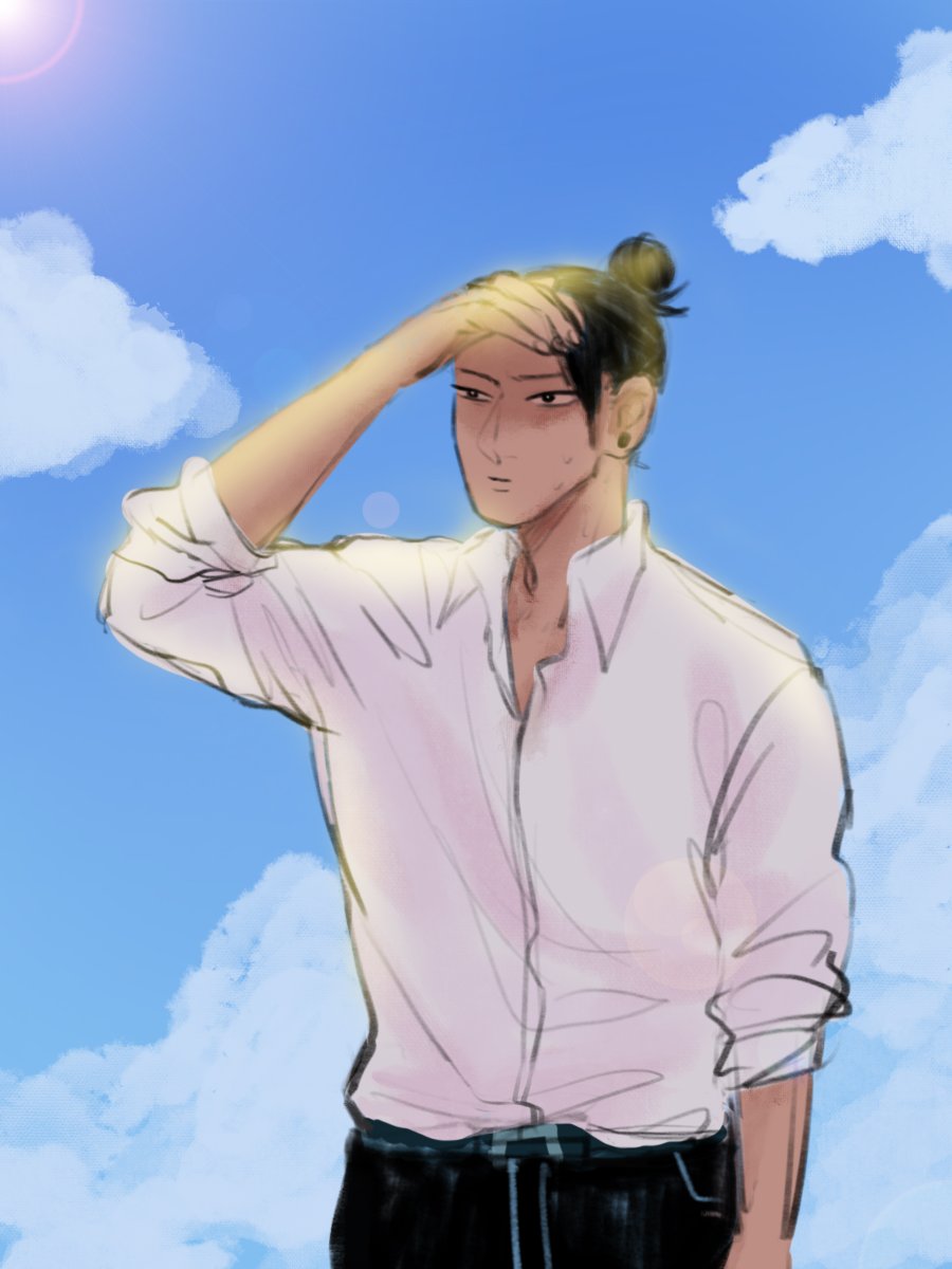 saurrrrrrr's tweet photo. is the sun bothering you my king? https://t.co/TpZCl9dnVb
