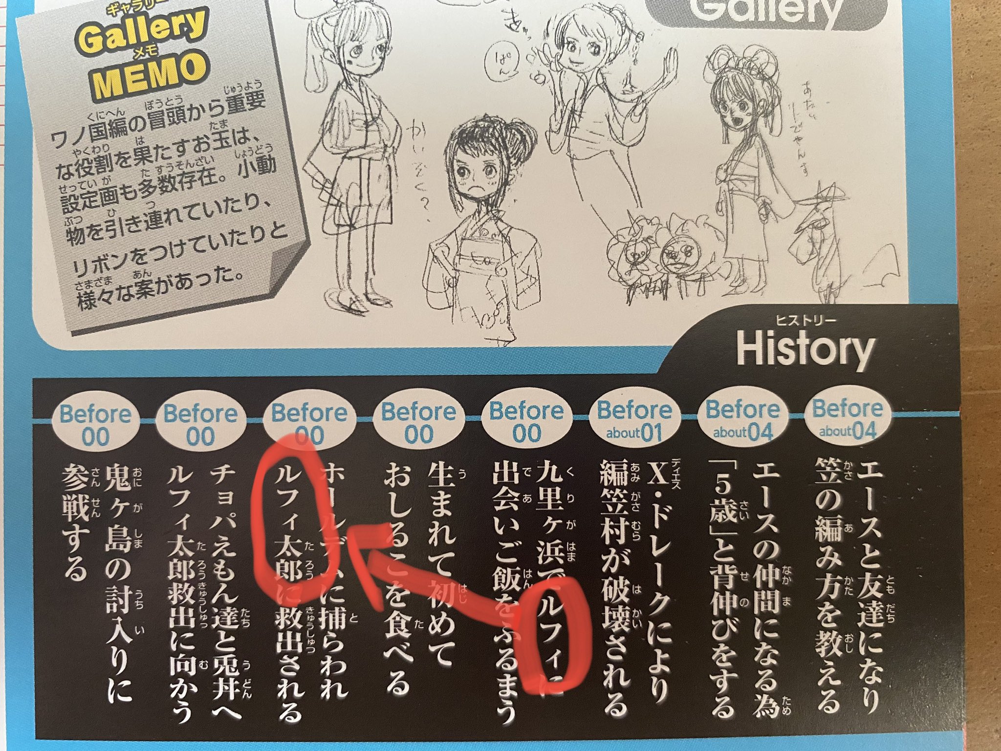 あかねこ ビブルカード お玉のヒストリーに制作者様の拘りと心意気を感じる 本編で違和感のあったお玉の年齢に関する矛盾が判明したこと 九里ヶ浜では ルフィ に出会い ホールデムから ルフィ太郎 に救われた 細部にまで行き届いた拘り