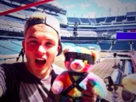first a fan throws RBB on stage on WWAT someone took the bear backstage, a few days later RBB is pictured with josh and in bondage gear