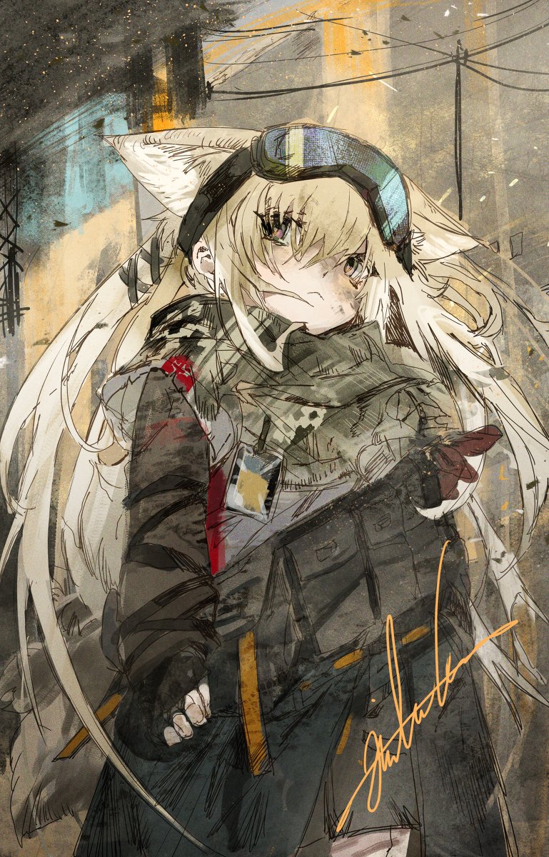 アークナイツ「荒れ地に咲く花 #明日箱舟 #アークナイツ https://t.co/WEIk1」|木野花ヒランコ(株式会社レッドハウス)のイラスト