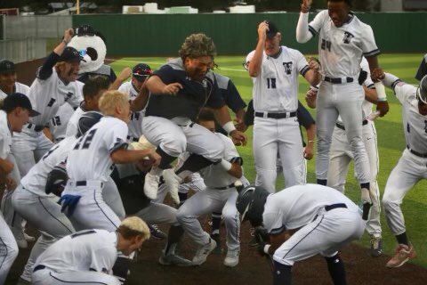 TMHSBaseball's tweet photo. ALL of these young men mean the world to me! Great job on advancing to the next round! #Family https://t.co/hlevD3klkU