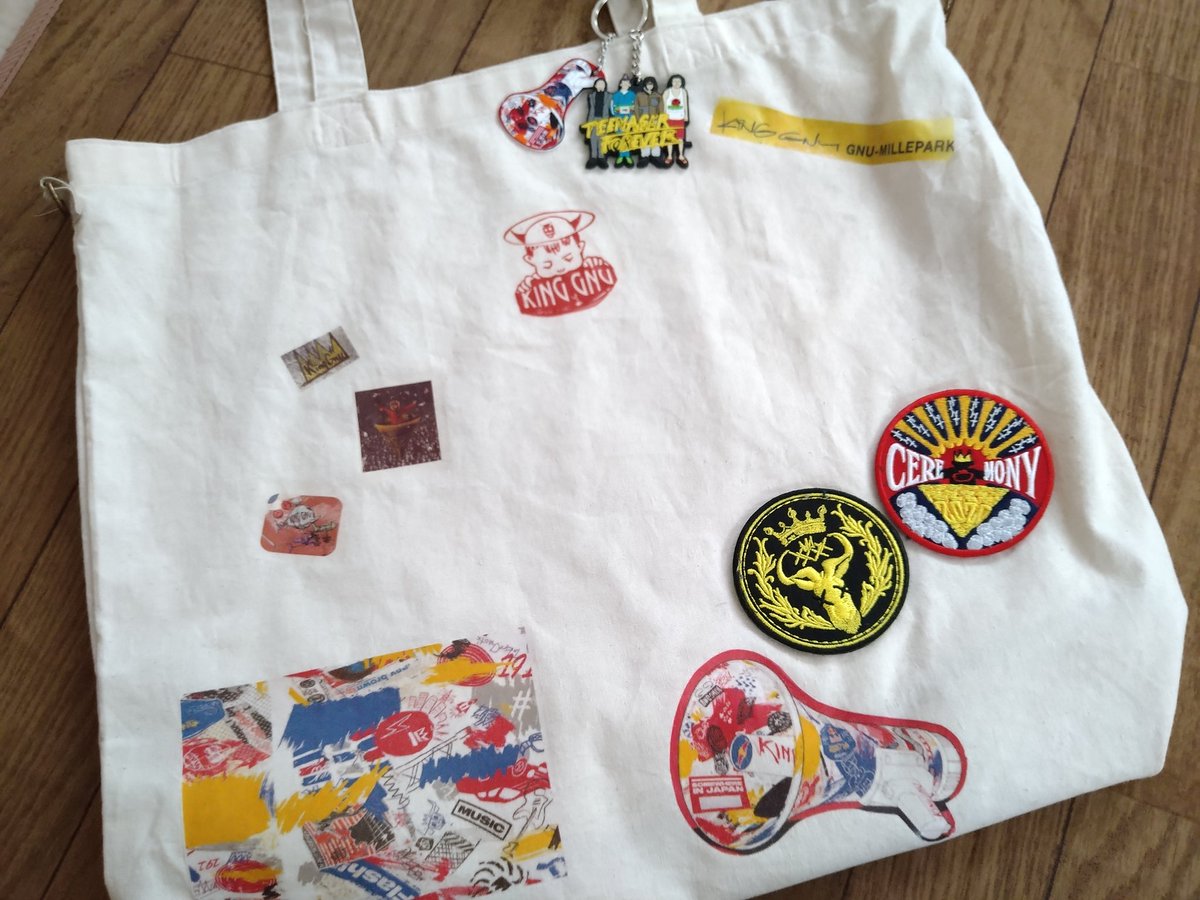 よもぎ 0 のキーホルダー カッコいいですね エコバッグめちゃんこカワイイ 私もオリジナルのエコバッグ作ってみようかな