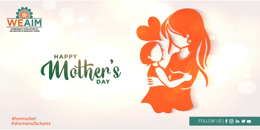 WeaimIndia's tweet photo. Happy Mother's Day
#motherday
#WEAIM #hermarket #shemanufactures #womenmanufacturers #startitscaleit #womenempowerment #womeninbusiness #womensupportingwomen #wemeet https://t.co/VXY2ED7xlM