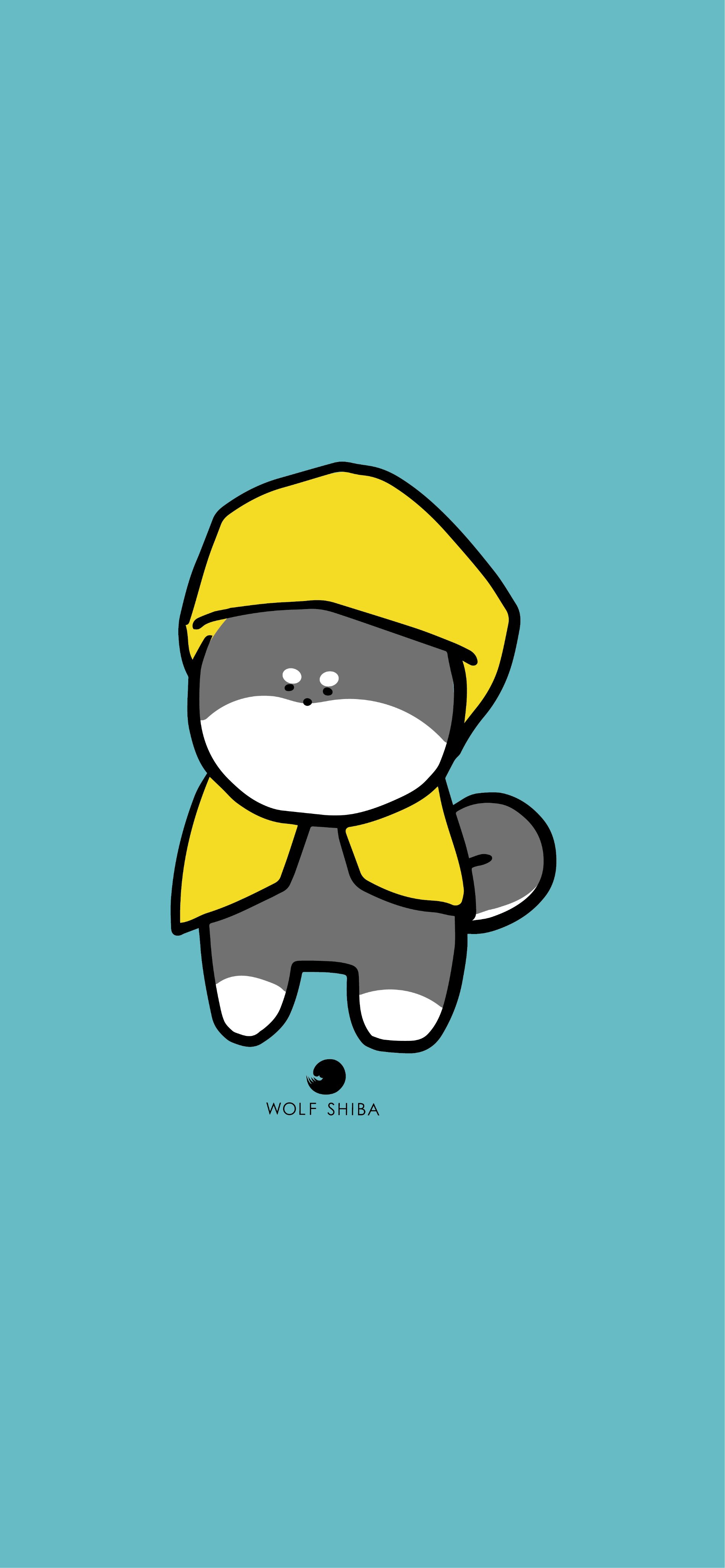 モナ 柴犬イラストレーター デザフェスb 248 れいんこーとさん オオカミさんのようにワイルドに雨にうたれようとしたけど レインコートをはおることになりました おしゃれ かな 似合ってるならいっか 柴犬を崇めよ 柴犬 壁紙 柴犬の