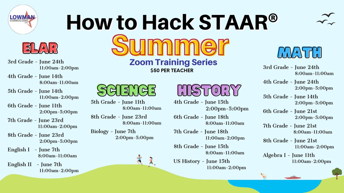 Lowmaneducation's tweet image. This is not your normal training! 

Register for FREE with promo code: Twitter

Sign up here: lowmanconsulting.org/trainings