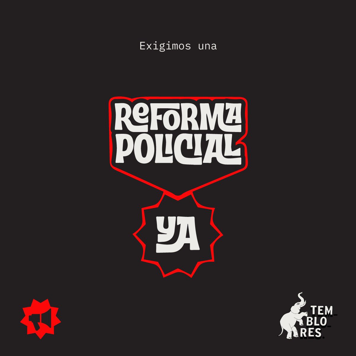 TembloresOng's tweet image. Como lo hemos venido diciendo desde hace ya varios años, Colombia necesita una #ReformaPolicialYa. Solo así lograremos garantizar los derechos humanos y salir del ciclo de la violencia. Todos los sectores políticos tienen el enorme reto de sentarse a construir la PAZ.
